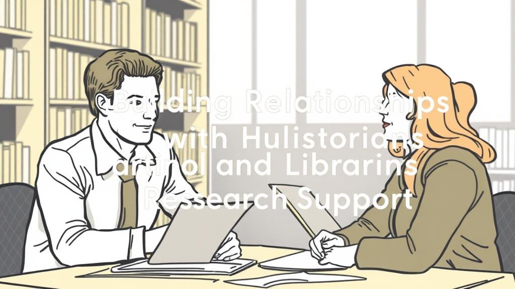 You are currently viewing Building Relationships with Historians and Librarians for Research Support