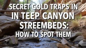 Read more about the article Secret Gold Traps in Steep Canyon Streambeds: How to Spot Them