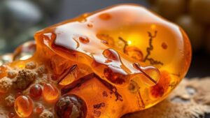 Read more about the article Amber Fossils: Ancient Stories Trapped in Golden Resin