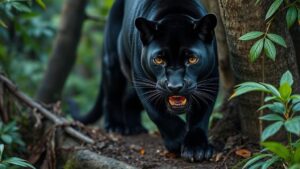 Read more about the article Following legends of the black panther through remote forests and jungles.