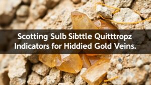 Read more about the article Spotting Subtle Quartz Outcrop Indicators for Hidden Gold Veins