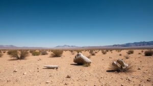 Read more about the article Searching for rare meteorite fragments in the desert plains of the Lordsburg area.