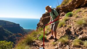 Read more about the article Detecting for Gold Coins Along Scenic Cliffside Trails