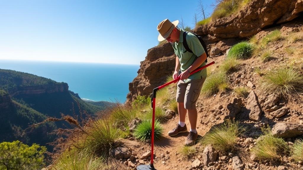 You are currently viewing Detecting for Gold Coins Along Scenic Cliffside Trails