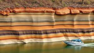 Read more about the article Spotting Ancient Sediment Layers Exposed by Riverbank Erosion