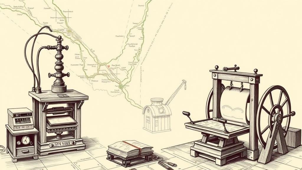 You are currently viewing Mapping Historical Printing Press Locations for Early Publishing Relics