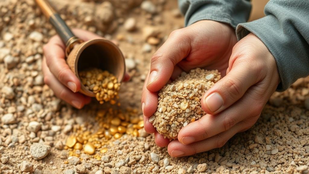 You are currently viewing Techniques for Extracting Gold From Sandy Gravel Without a Water Source