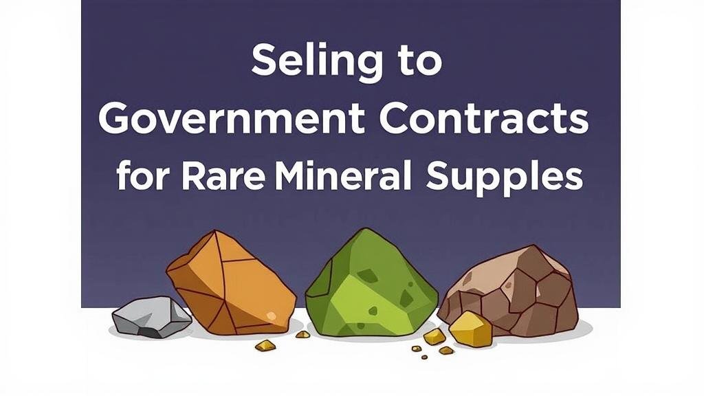 You are currently viewing Selling to Government Contracts for Rare Mineral Supplies