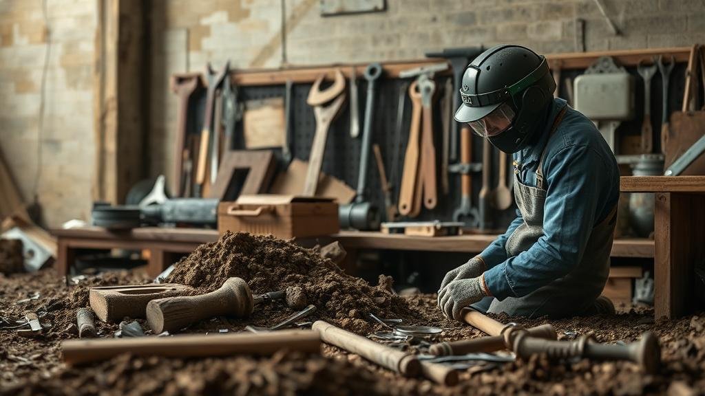 You are currently viewing Detecting for Buried Tools and Hardware in Forgotten Workshops