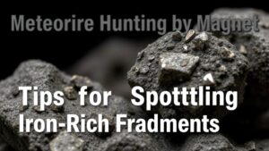 Read more about the article Meteorite Hunting by Magnet: Tips for Spotting Iron-Rich Fragments