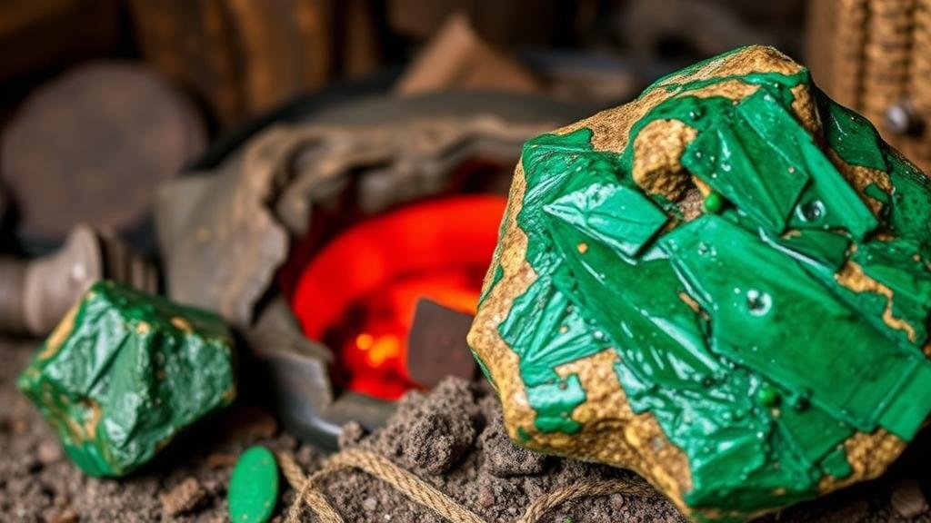 You are currently viewing Techniques for Extracting Copper From Malachite Using Primitive Furnaces