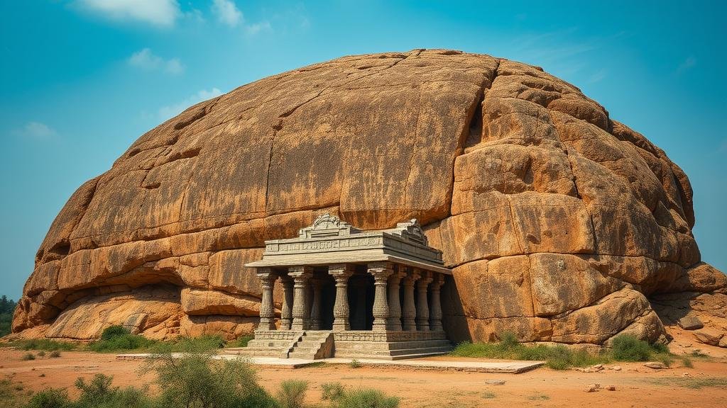 You are currently viewing Investigating the mysterious temple of Kailasa, carved from a single rock in India.