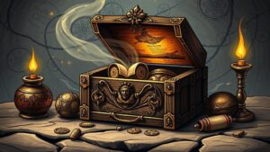 Read more about the article The Use of Magical Incantations or Cursed Items to Protect Treasure