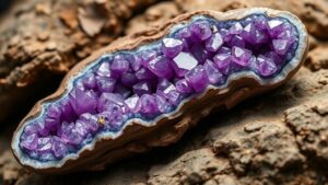 Read more about the article Amethyst Dreams: Unearthing Geodes with Hidden Purple Hearts