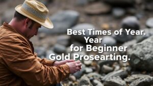 Read more about the article Understanding the Best Times of Year for Beginner Gold Prospecting