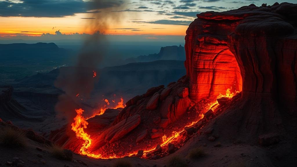 You are currently viewing Investigating the “Valley of the Phoenix,” rumored to be protected by fiery phenomena in Africa.