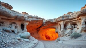 Read more about the article Searching for geodes in the volcanic rock formations of the Midwest United States.