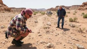 Read more about the article Detecting in Desert Wadis and Dry Riverbeds for Historical Trade Relics