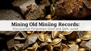 Read more about the article Mining Old Mining Records: Discovering Forgotten Gold and Gem Deposits