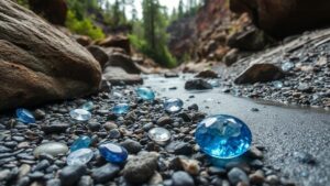 Read more about the article Sapphire Secrets: Discovering Precious Gems in Gravel-Laden Riverbeds