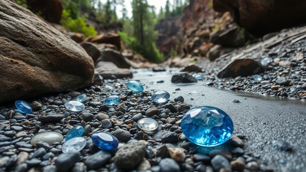 You are currently viewing Sapphire Secrets: Discovering Precious Gems in Gravel-Laden Riverbeds