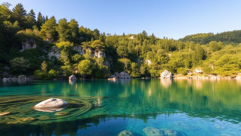 You are currently viewing Discovering the crystal-clear waters of Croatia’s Plitvice Lakes.