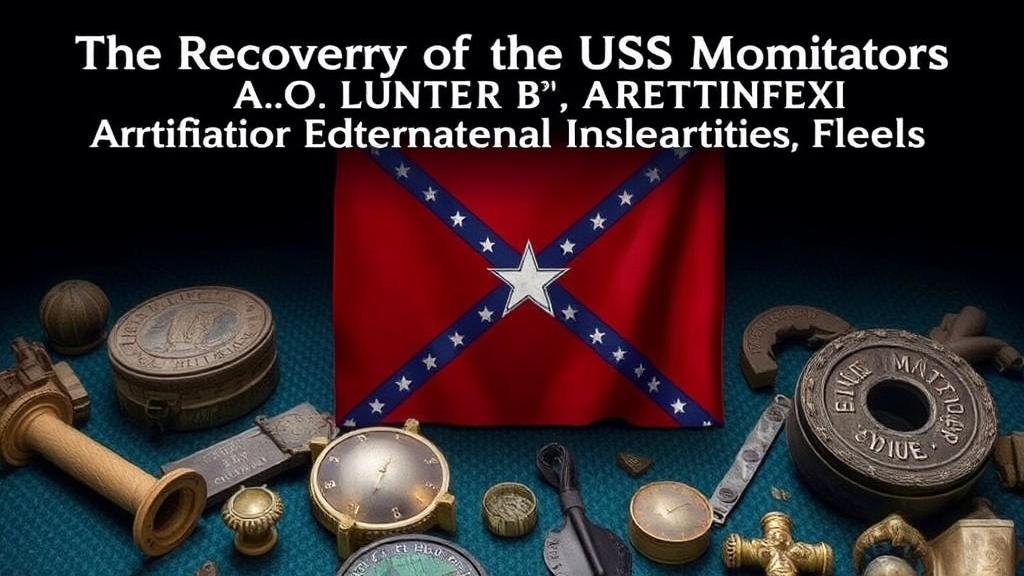 You are currently viewing The Recovery of the USS Monitor Artifacts: Civil War Naval Relics Rescued From the Ocean Floor