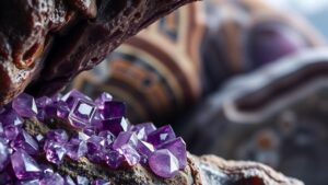 Read more about the article Hidden Wealth: Discovering Gem-Quality Amethyst in Remote Caves