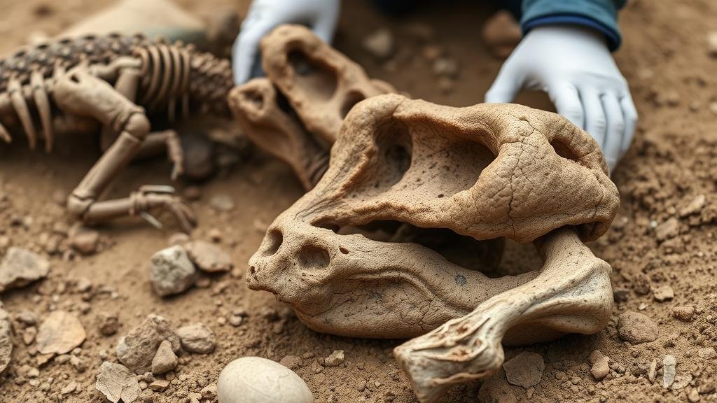 You are currently viewing Dinosaur Relics: Excavating Fossilized Bones in Prehistoric Graveyards