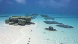 Read more about the article Exploring the unexplained “Bimini Road” underwater stone formations near the Bahamas.