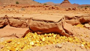 Read more about the article Recovering Gold Nuggets From Exposed Bedrock in Arid Regions