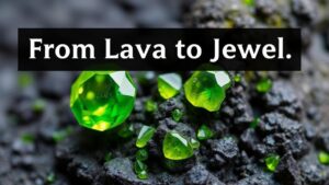 Read more about the article From Lava to Jewel: Unearthing the Story of Peridot in Basalt