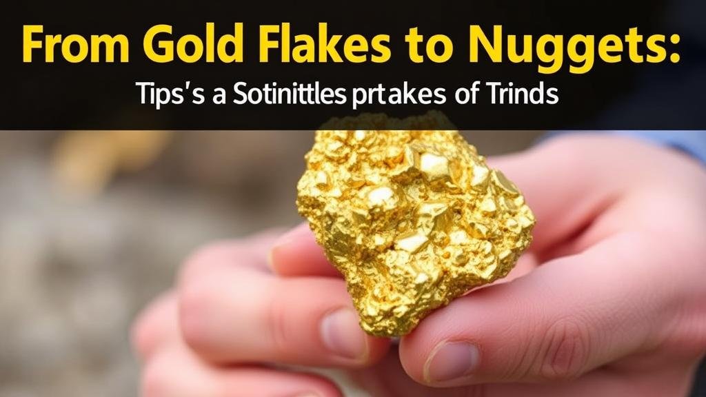 You are currently viewing From Gold Flakes to Nuggets: Tips for Spotting the Big Finds