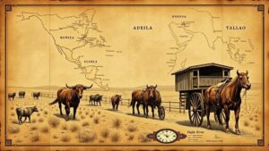 Read more about the article Mining Historical Cattle Drive Maps for Forgotten Ranching Equipment