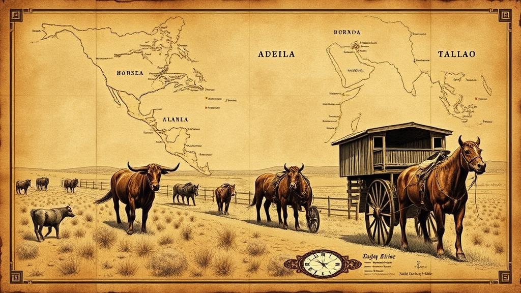 You are currently viewing Mining Historical Cattle Drive Maps for Forgotten Ranching Equipment