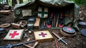 Read more about the article Unearthing Medical Tools in Battlefield Aid Stations and Shelters