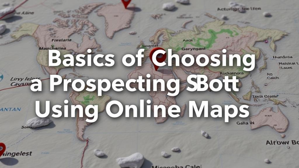 Read more about the article The Basics of Choosing a Prospecting Spot Using Online Maps