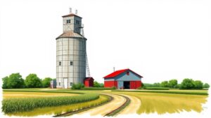 Read more about the article Tracing Forgotten Grain Elevator Sites for Rural Agricultural Artifacts