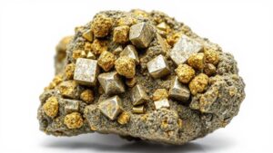 Read more about the article Identifying Pyrite and Its Connection to Gold in Hard Rock Mining