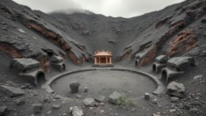 Read more about the article Searching for lost temples buried by volcanic eruptions.