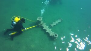 Read more about the article Detecting for Naval Battle Relics in Submerged Coastal Areas