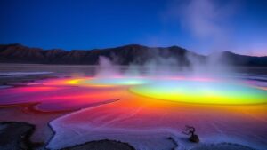 Read more about the article Documenting the vibrant colors of the Fly Geyser in Nevada’s Black Rock Desert.