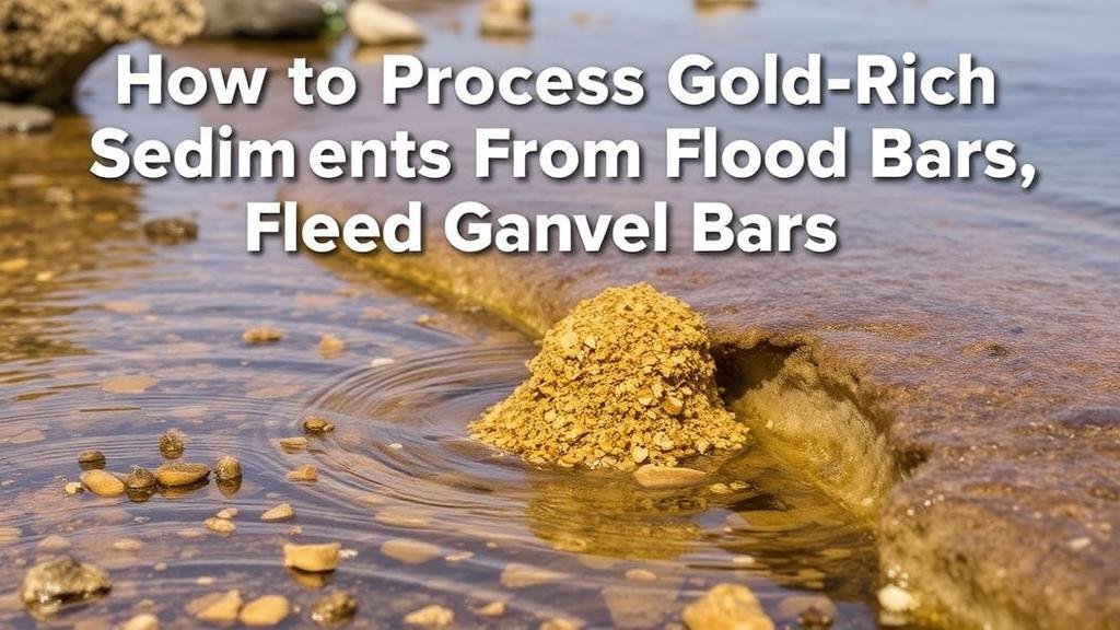 You are currently viewing How to Process Gold-Rich Sediments From Flooded Gravel Bars