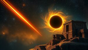 Read more about the article Tracing connections between lost civilizations and celestial phenomena, like solar eclipses or meteor showers.