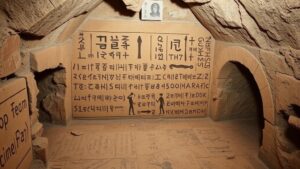 Read more about the article Unearthing connections between ancient languages and inscriptions in tunnel systems.