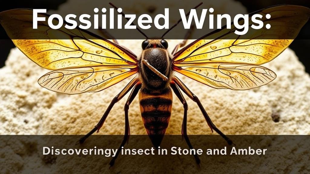 You are currently viewing Fossilized Wings: Discovering Prehistoric Insects in Stone and Amber