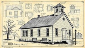 Read more about the article Exploring Early Schoolhouse Blueprints for Forgotten Educational Relics