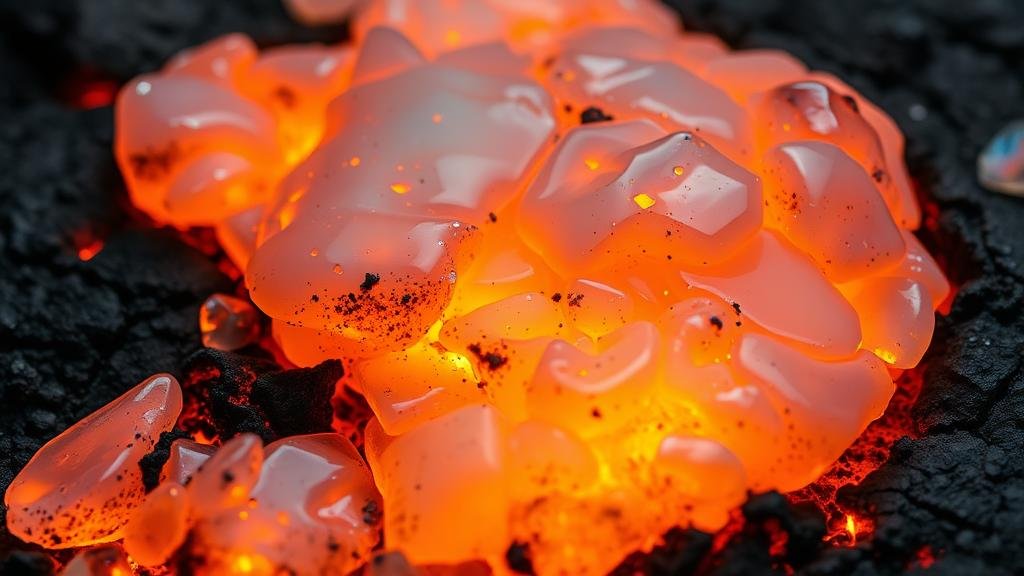 You are currently viewing The Glow of Fire Opals: Unearthing Rare Gems in Ancient Volcanic Soils