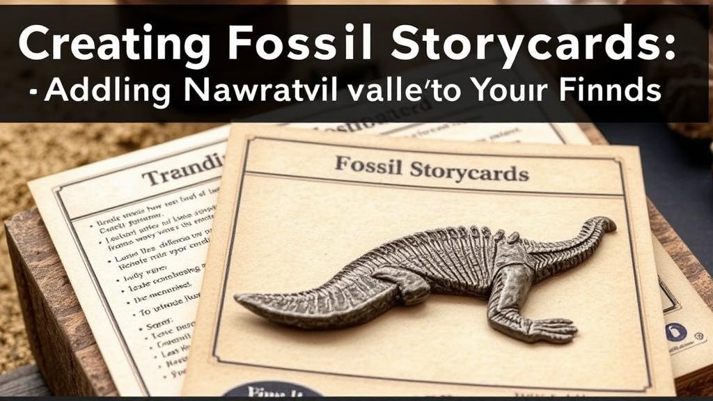 You are currently viewing Creating Fossil Storycards: Adding Narrative Value to Your Finds