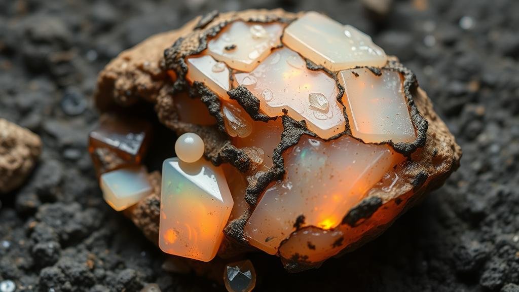 Read more about the article The Fire of Opal Fossils: Marine Relics Turned into Gemstone Treasures